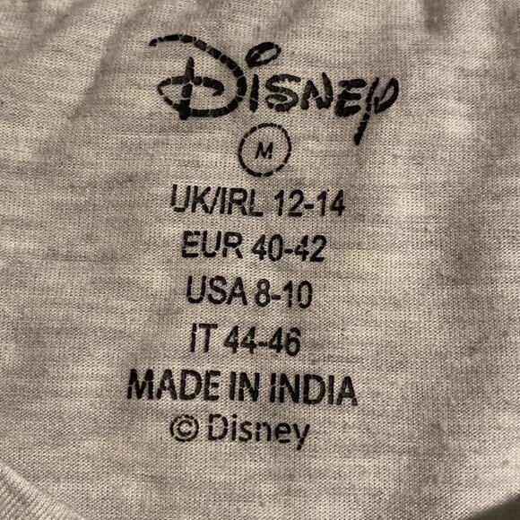Disney Mickey Mouse Sequin Short Sleeve Night Shirt Size Medium 8/10 - Picture 8 of 8